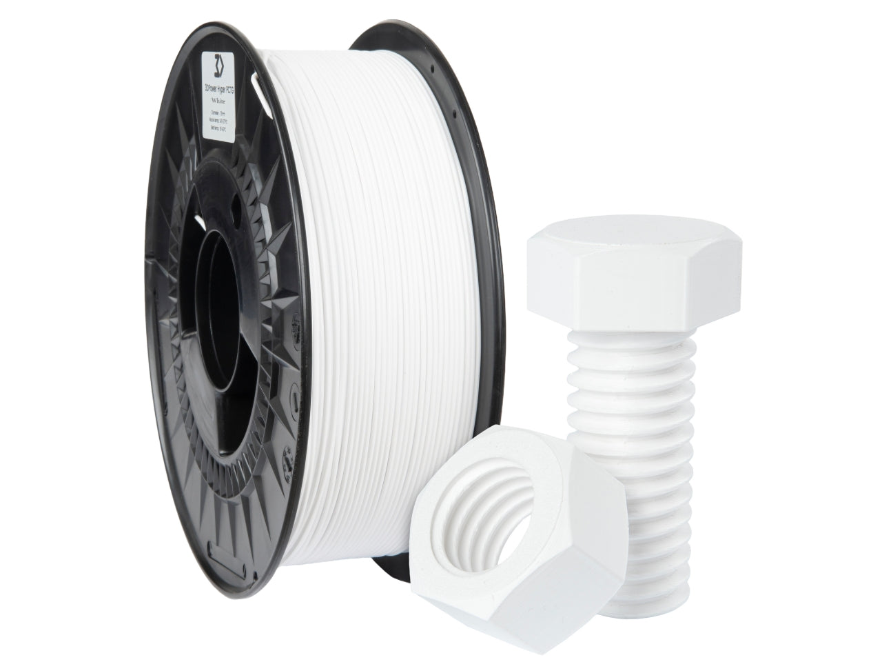 Filament PCTG bílá | 3DPower