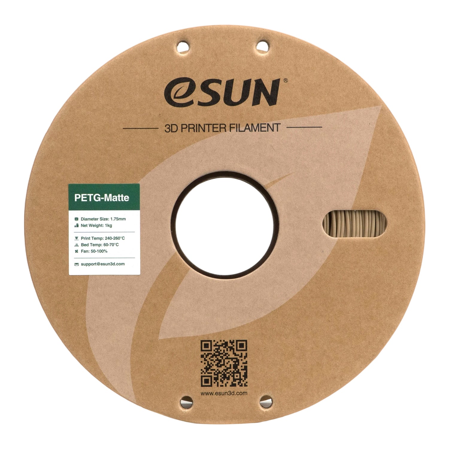 Filament PETG matte earth brown | eSUN