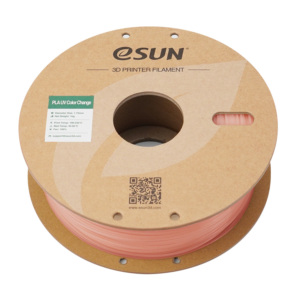 Filament PLA UV colour-changing, red | eSUN
