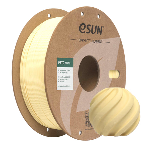 Filament PETG Matt mandelgelb | eSUN