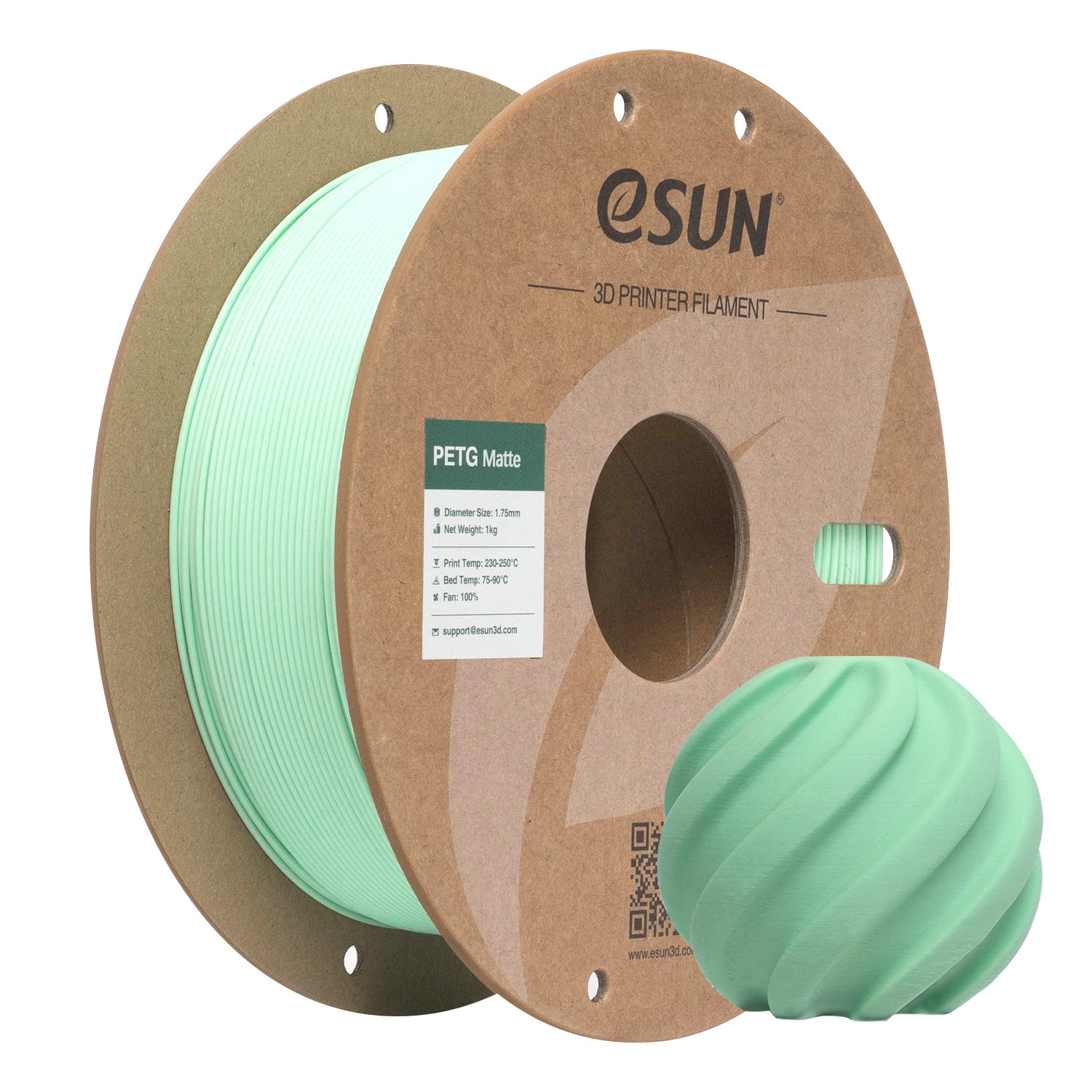 Filament PETG Matt mintgrün | eSUN