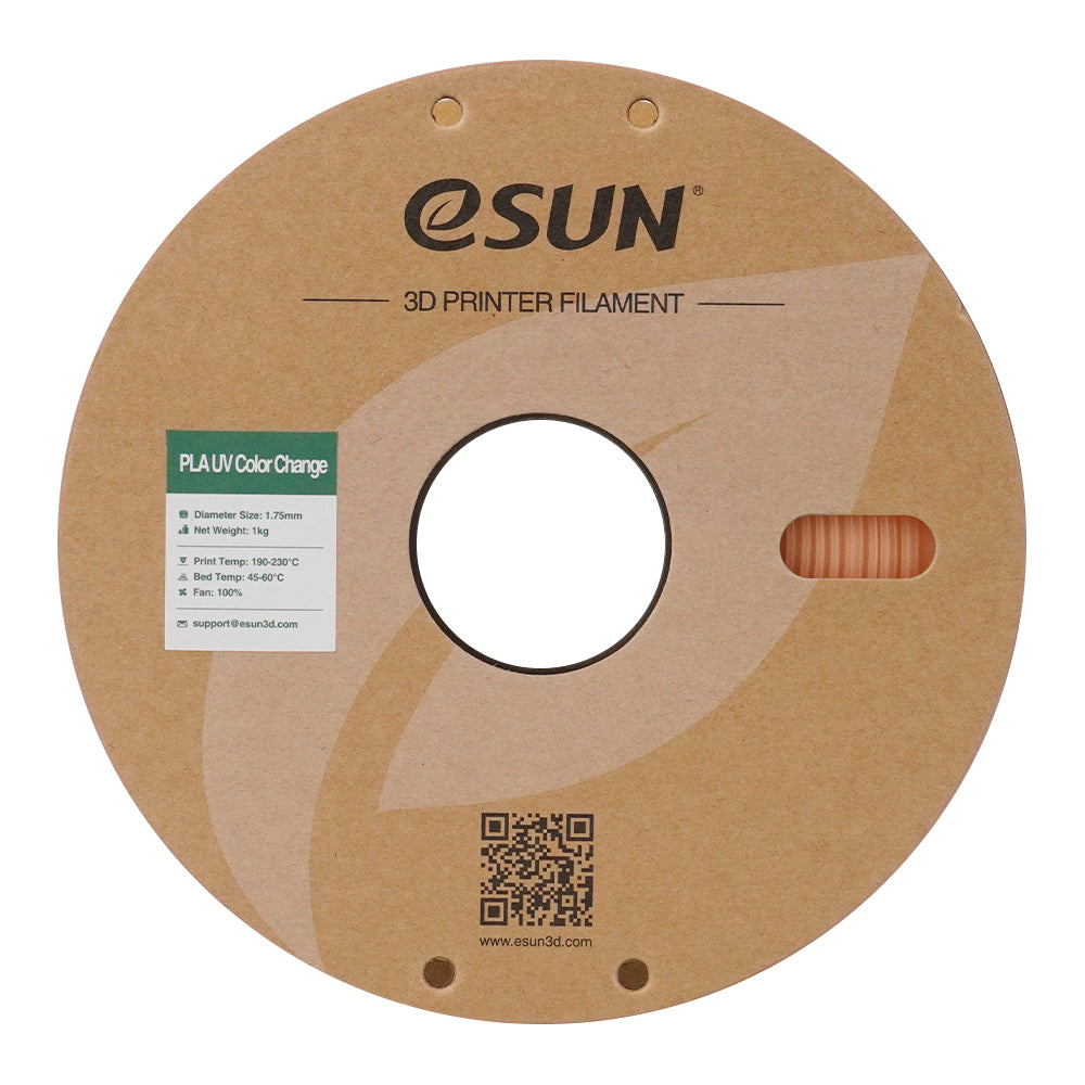 Filament PLA UV colour-changing, orange | eSUN