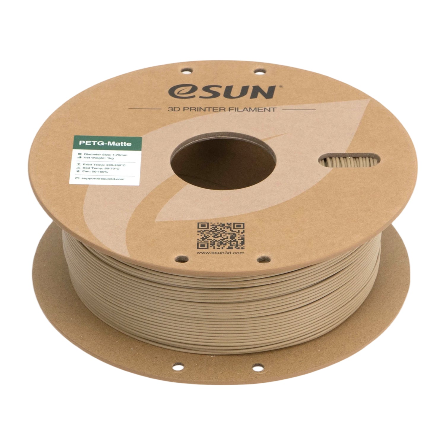 Filament PETG matte earth brown | eSUN