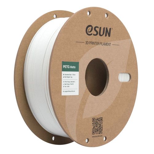 Filament PETG Matt weiß | eSUN