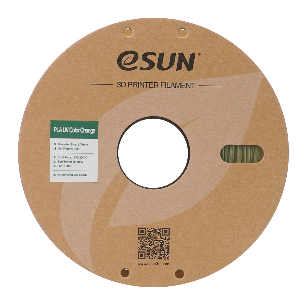 Filament PLA UV colour-changing, green | eSUN