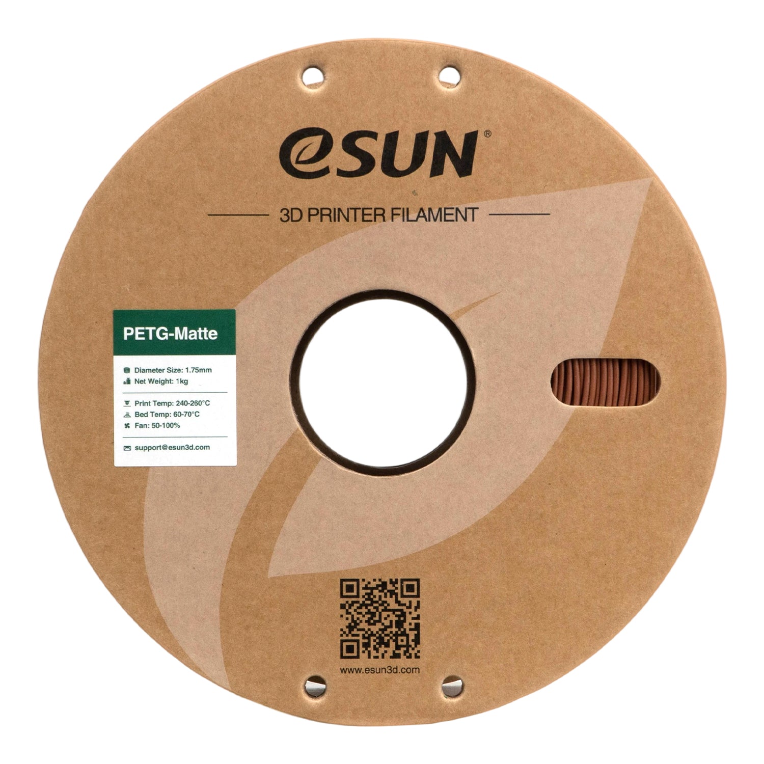 Filament PETG matte brick red | eSUN