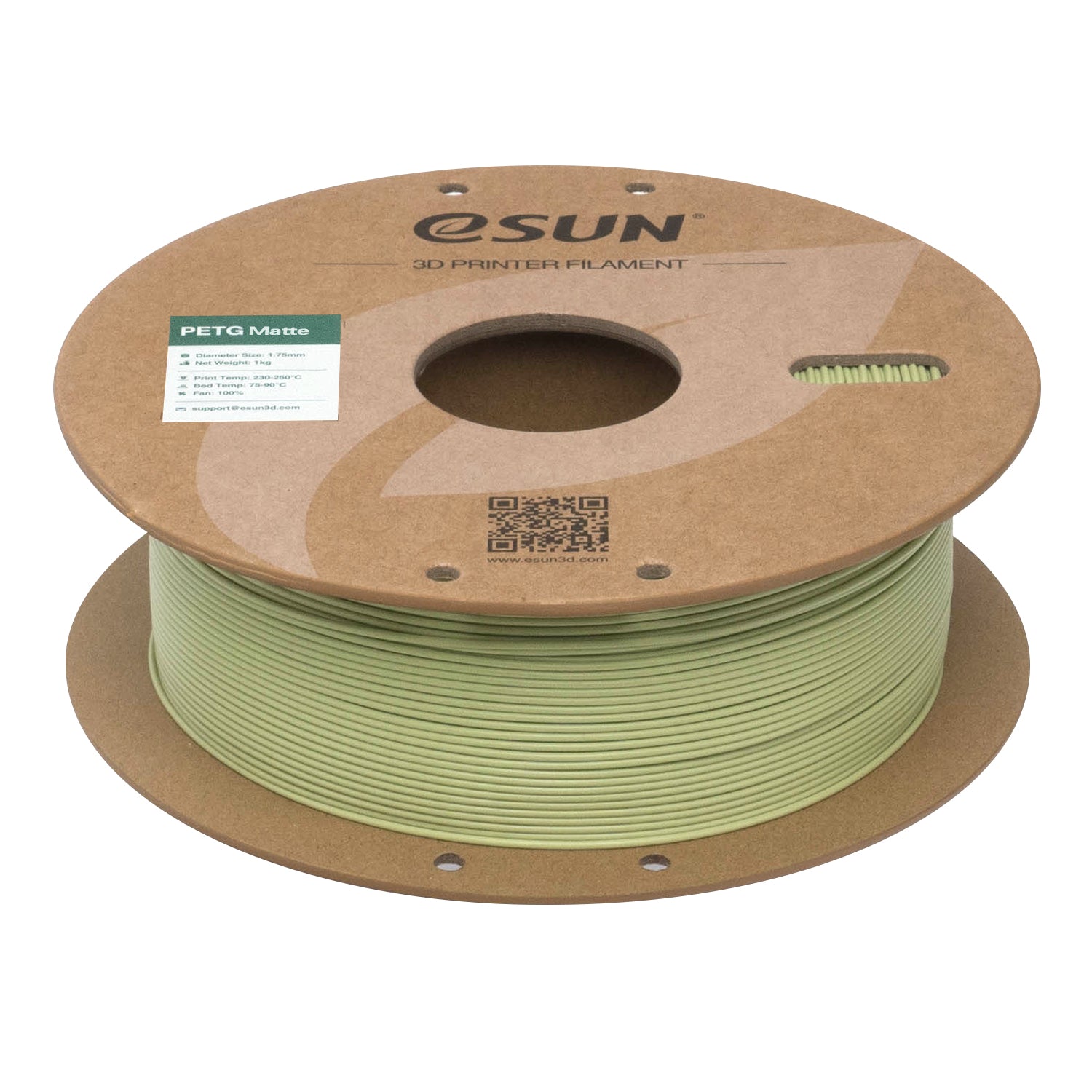 Filament PETG Matte matcha green | eSUN