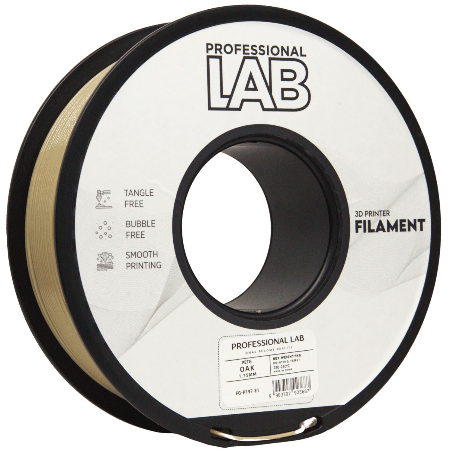 Filament PETG Eiche | Prof. Lab