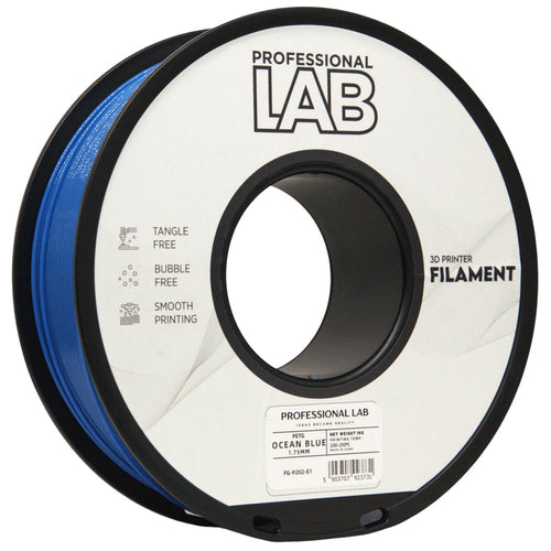 PETG ozeanblau Filament Spule, Prof. Lab, 1,75 mm