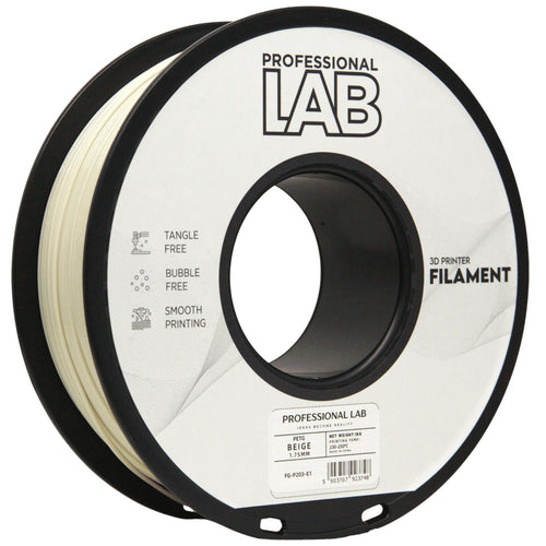 PETG beige Filament Spule, Prof. Lab, 1,75 mm