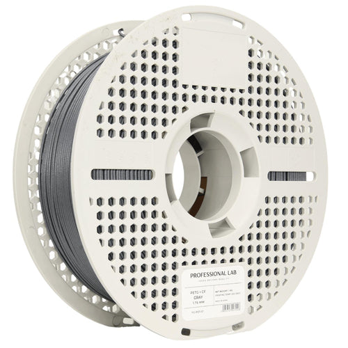 Spule PETG-CF Filament in grau, Prof. Lab, 1,75 mm