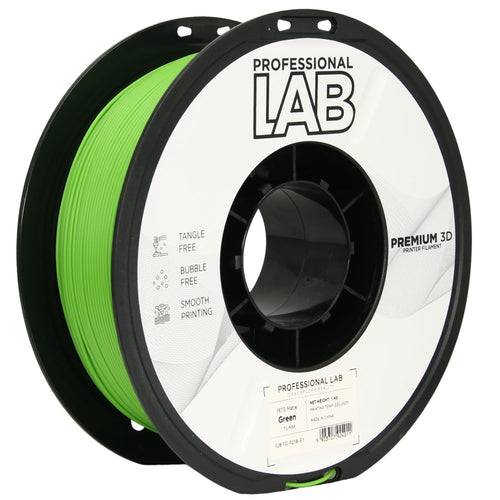 PETG mattgrün Filament Spule, Prof. Lab, 1,75 mm