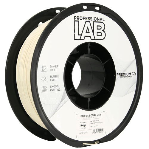 PETG matt beige Filament Spule, Prof. Lab, 1,75 mm
