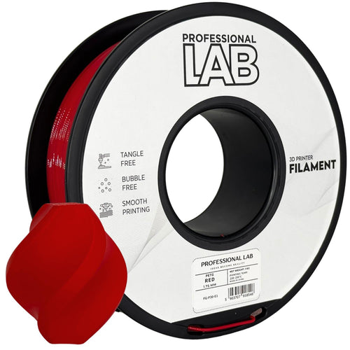 PETG rot Filament Spule, Prof. Lab, 1,75 mm
