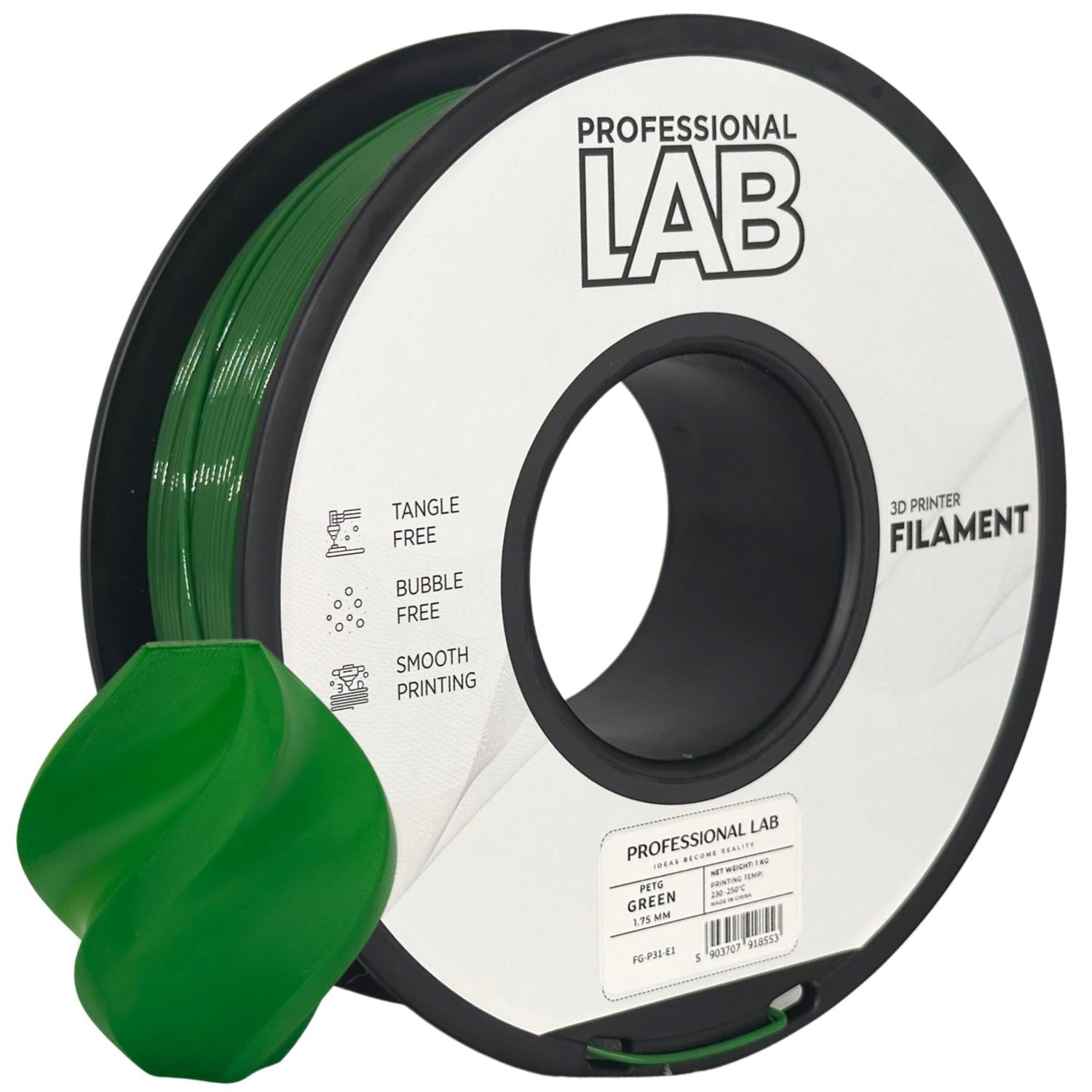 Filament PETG grün | Prof. Lab