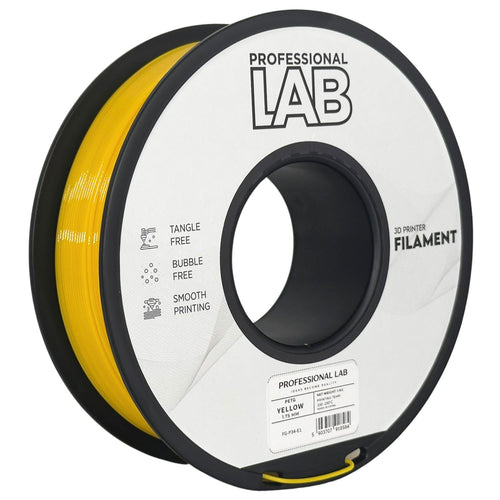 PETG-Filament gelb Spule, Prof. Lab, 1,75 mm