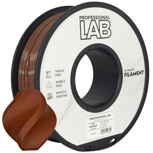 PETG-Filament braun Spule, Prof. Lab, 1,75 mm