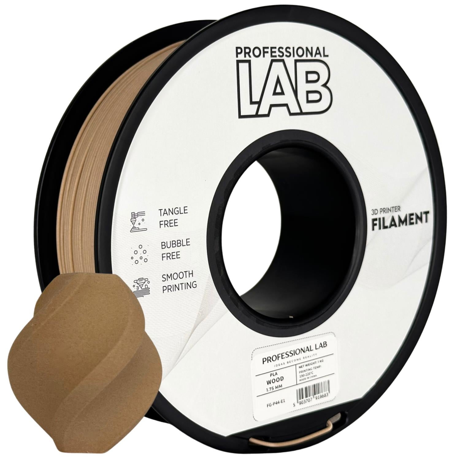 Filament PLA dřevo | Prof. Lab