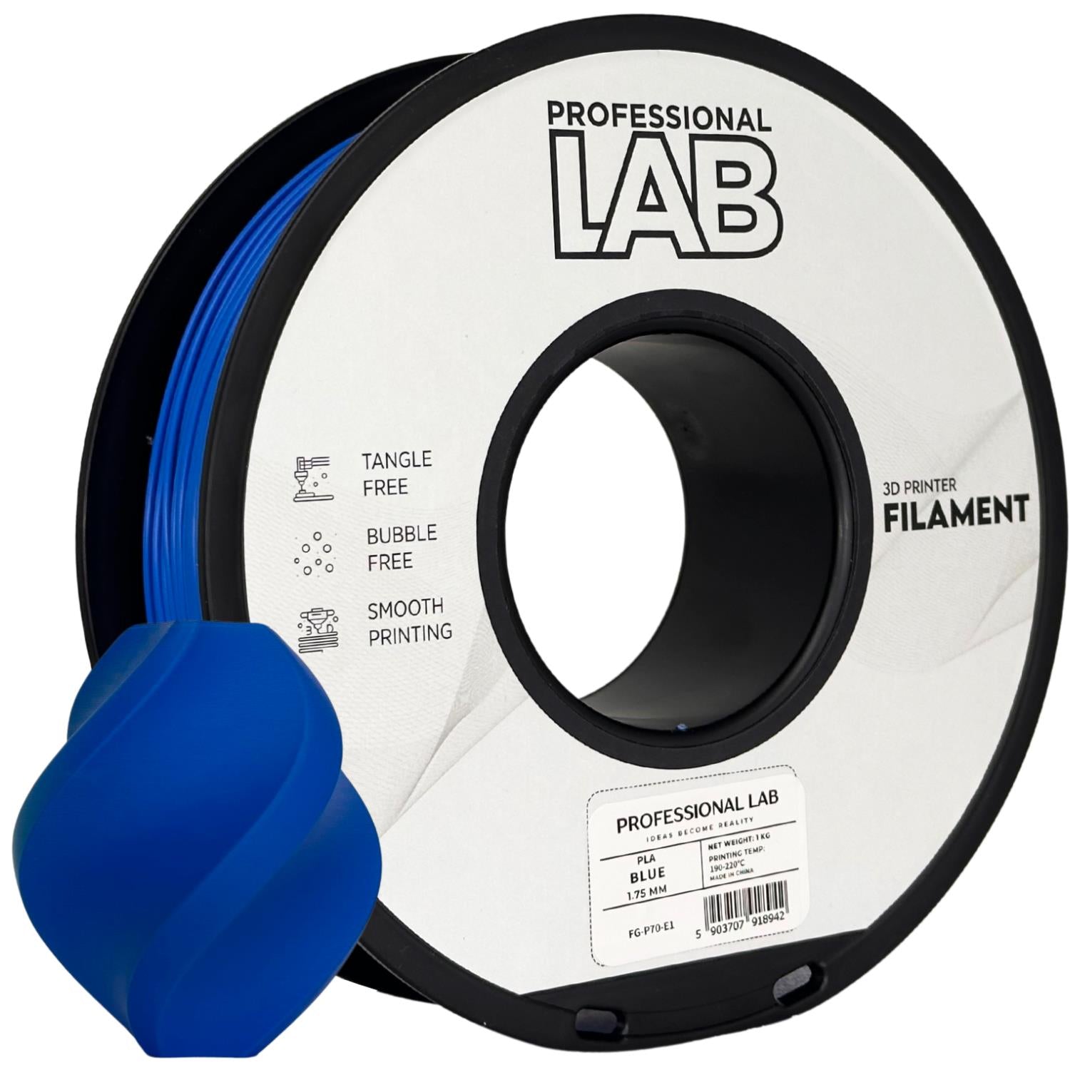 Filament PLA modrá | Prof. Lab