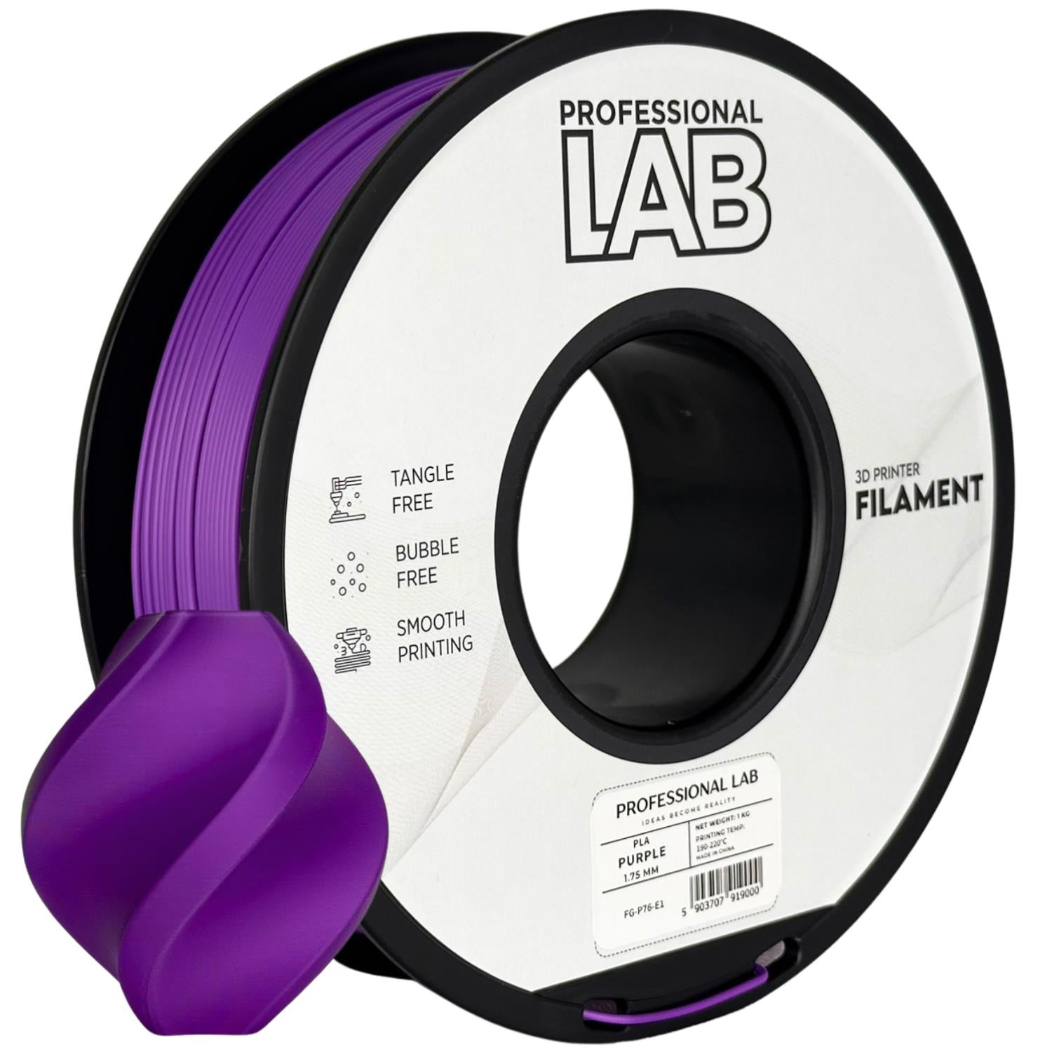 Filament PLA fialová | Prof. Lab