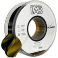 Silk PLA Zweifarbig Schwarz Gold Filament Spule, Prof. Lab, 1,75 mm