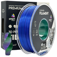 Filament Silk PLA Dreifarbig Blau Grün Lila | Smart Print