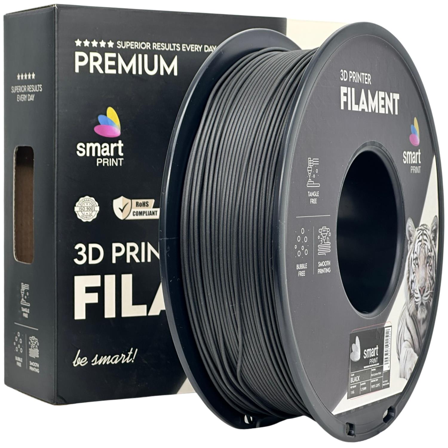 Filament PLA Carbon Fiber černá | Smart Print