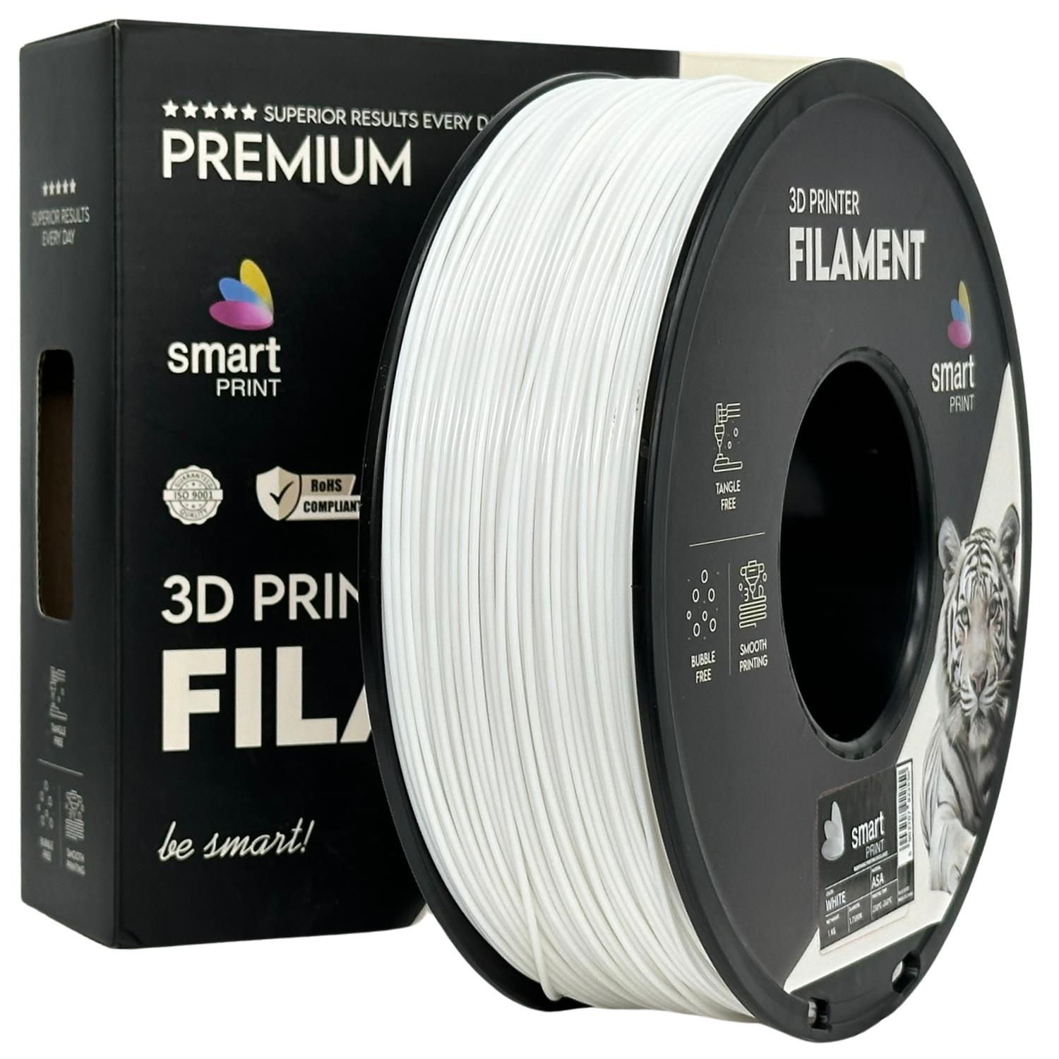 Filament ASA bílá | Smart Print