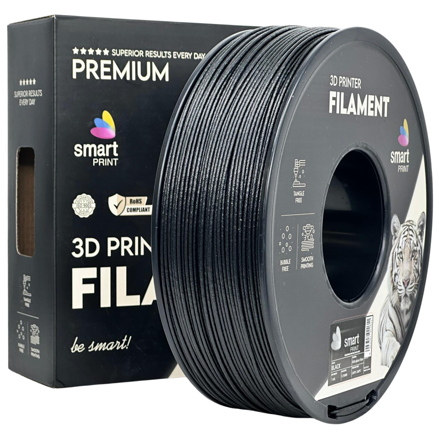 Filament ASA glass fiber černá | Smart Print