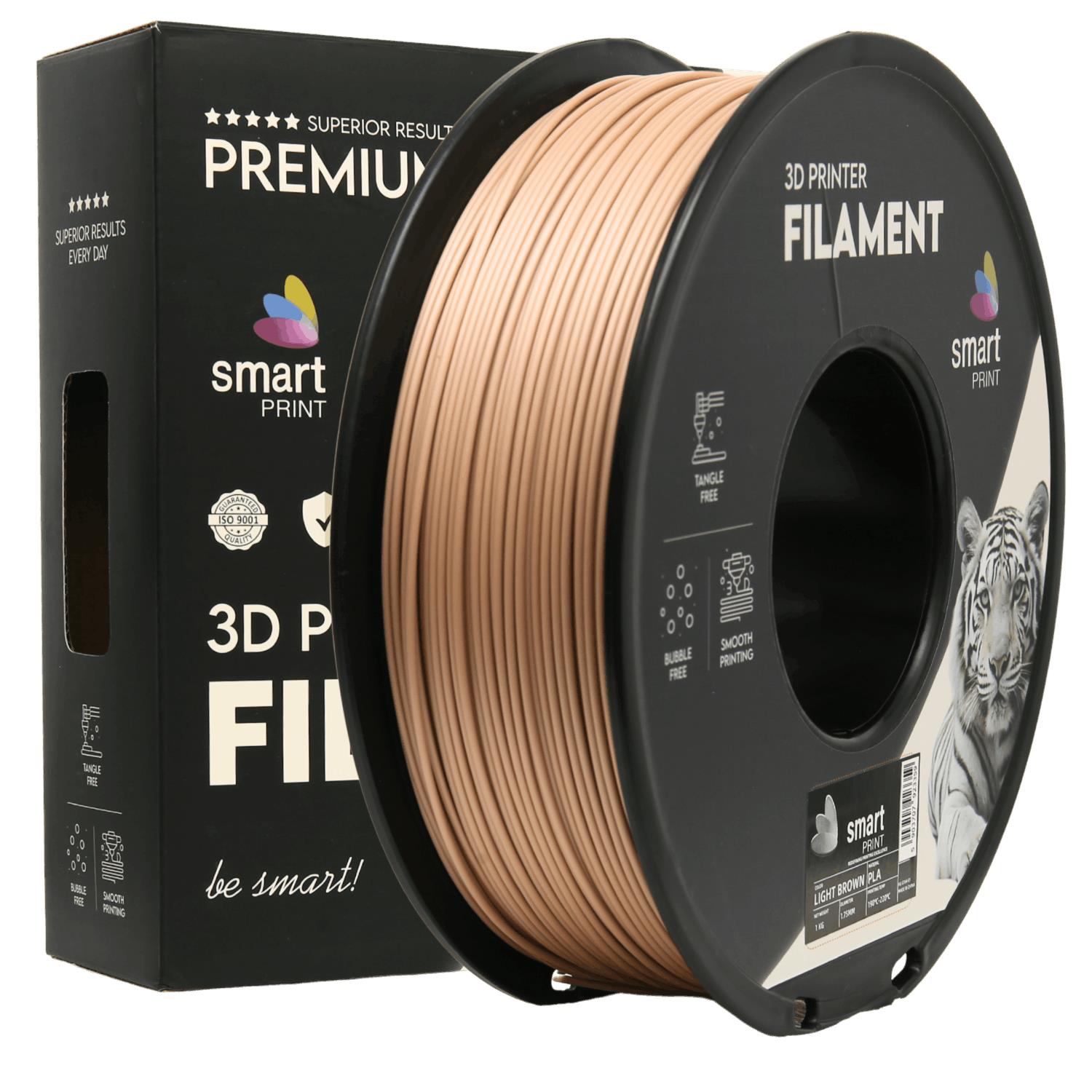 Filament PLA světlá hnědá | Smart Print
