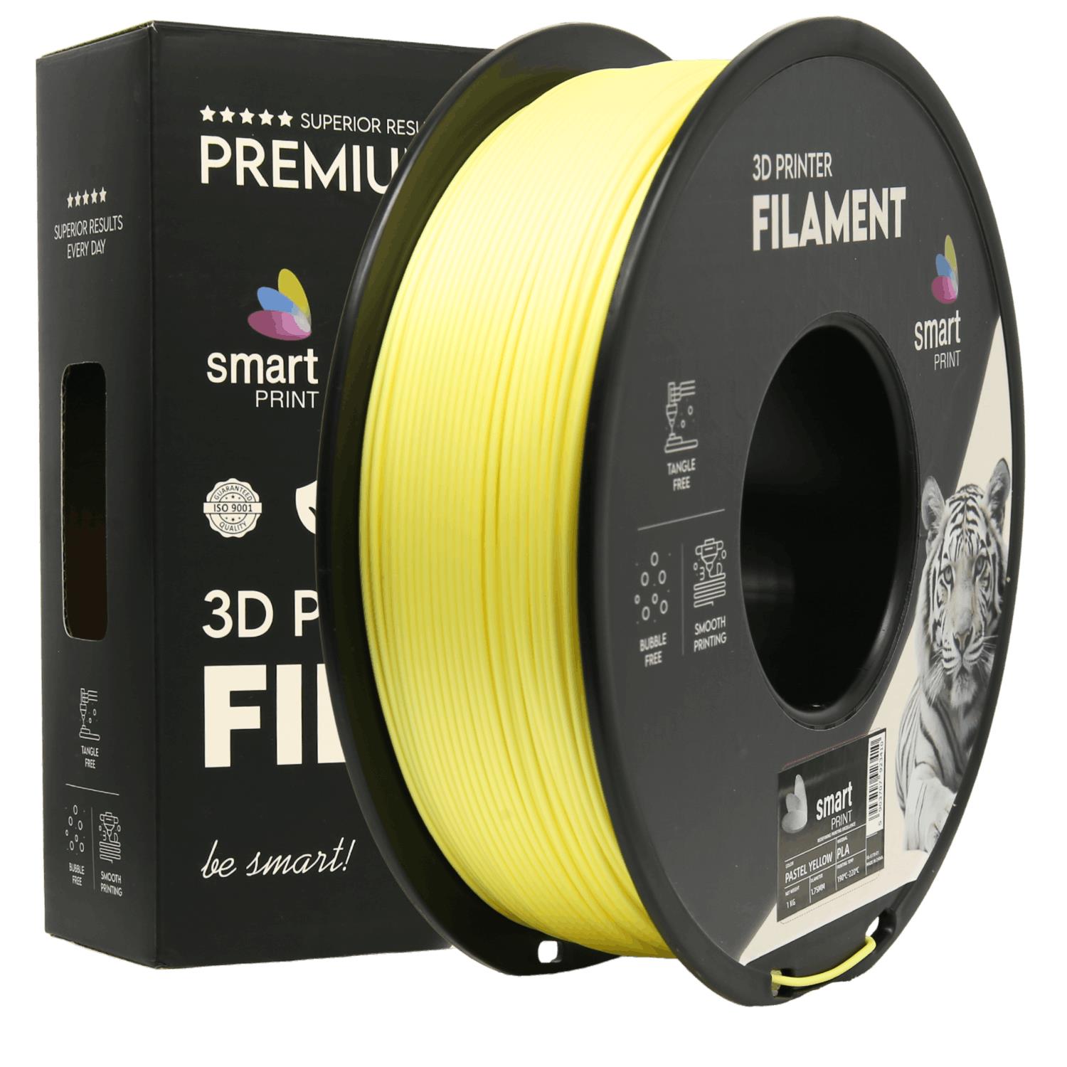 Filament PLA pastelová žlutá | Smart Print