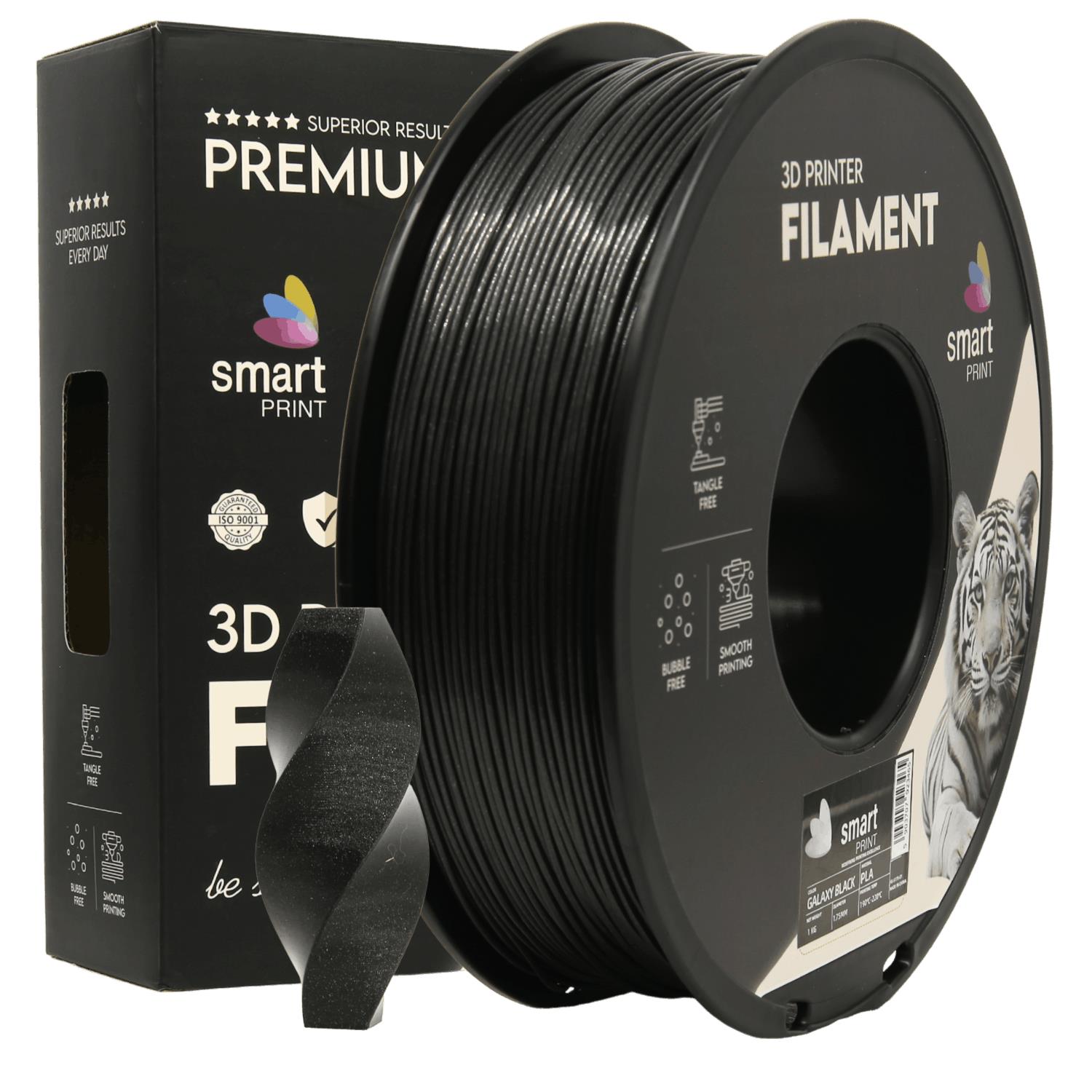 Filament PLA Galaxy černá | Smart Print