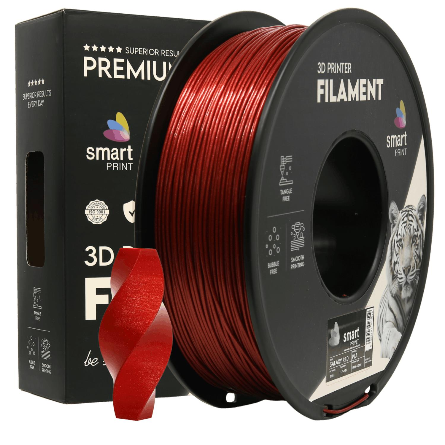 Filament PLA Galaxy červená | Smart Print