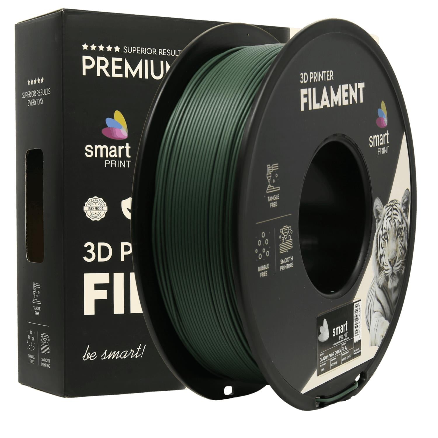 Filament PLA Carbon Fiber zelená | Smart Print