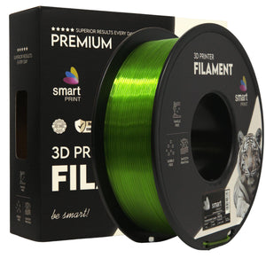 PETG-Filament transparent grün | Smart Print