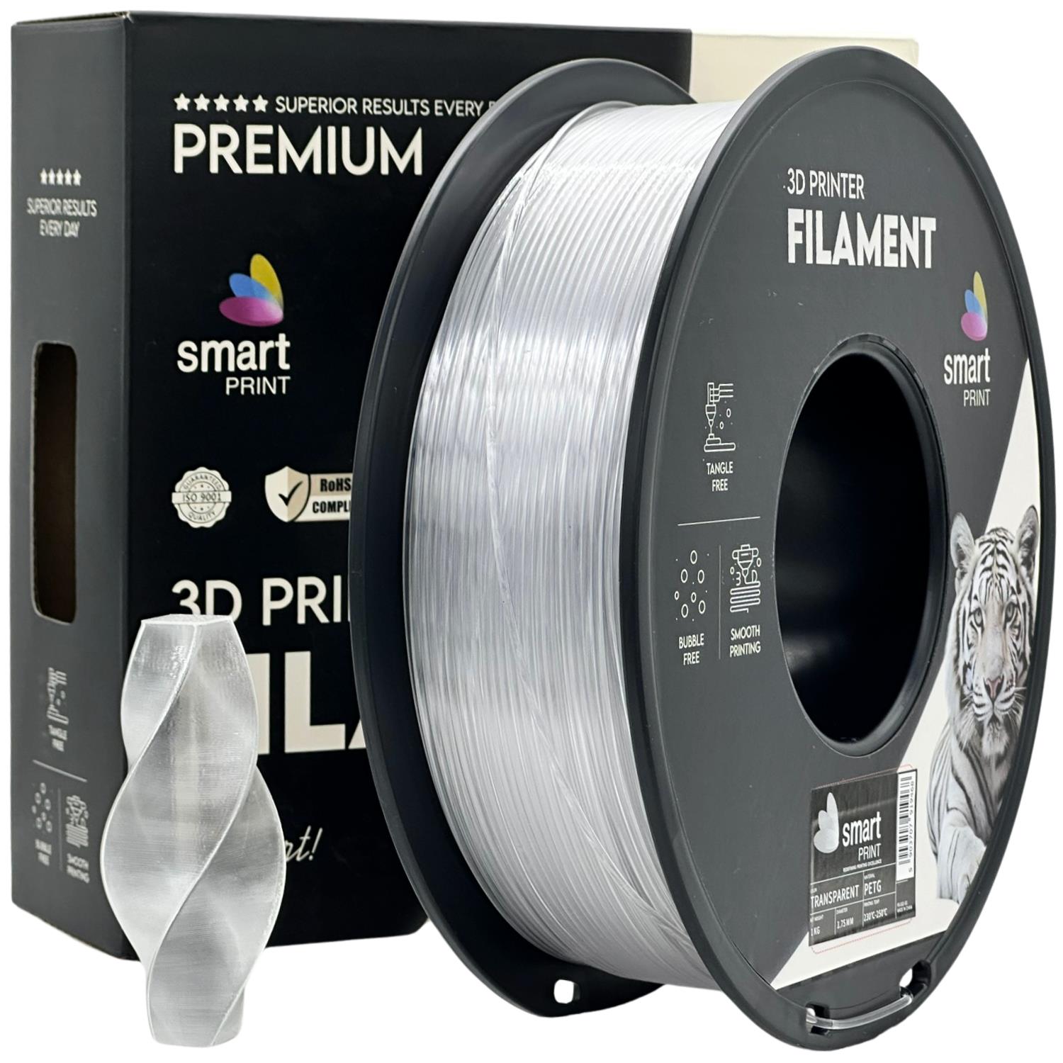 PETG-Filament transparent | Smart Print