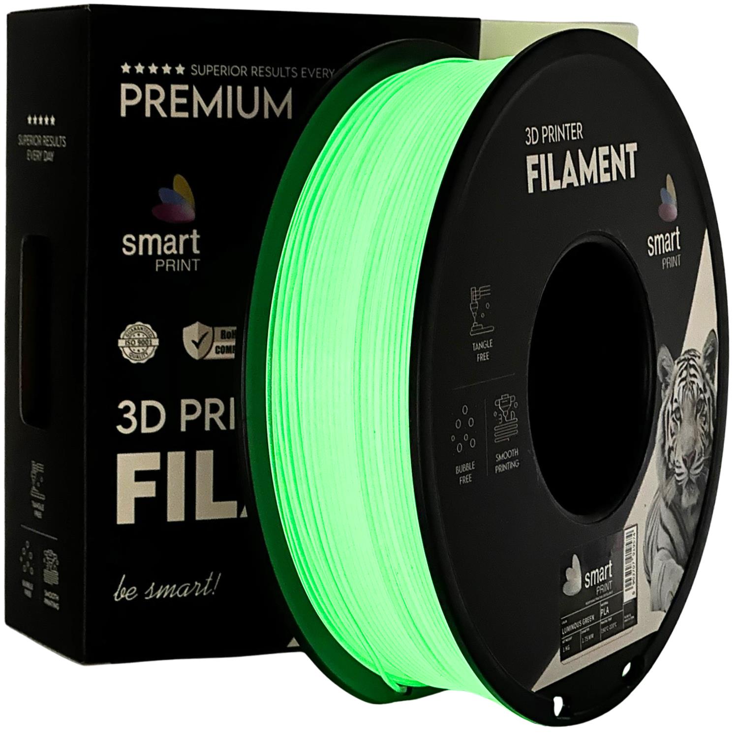 Filament PLA luminous zelená | Smart Print