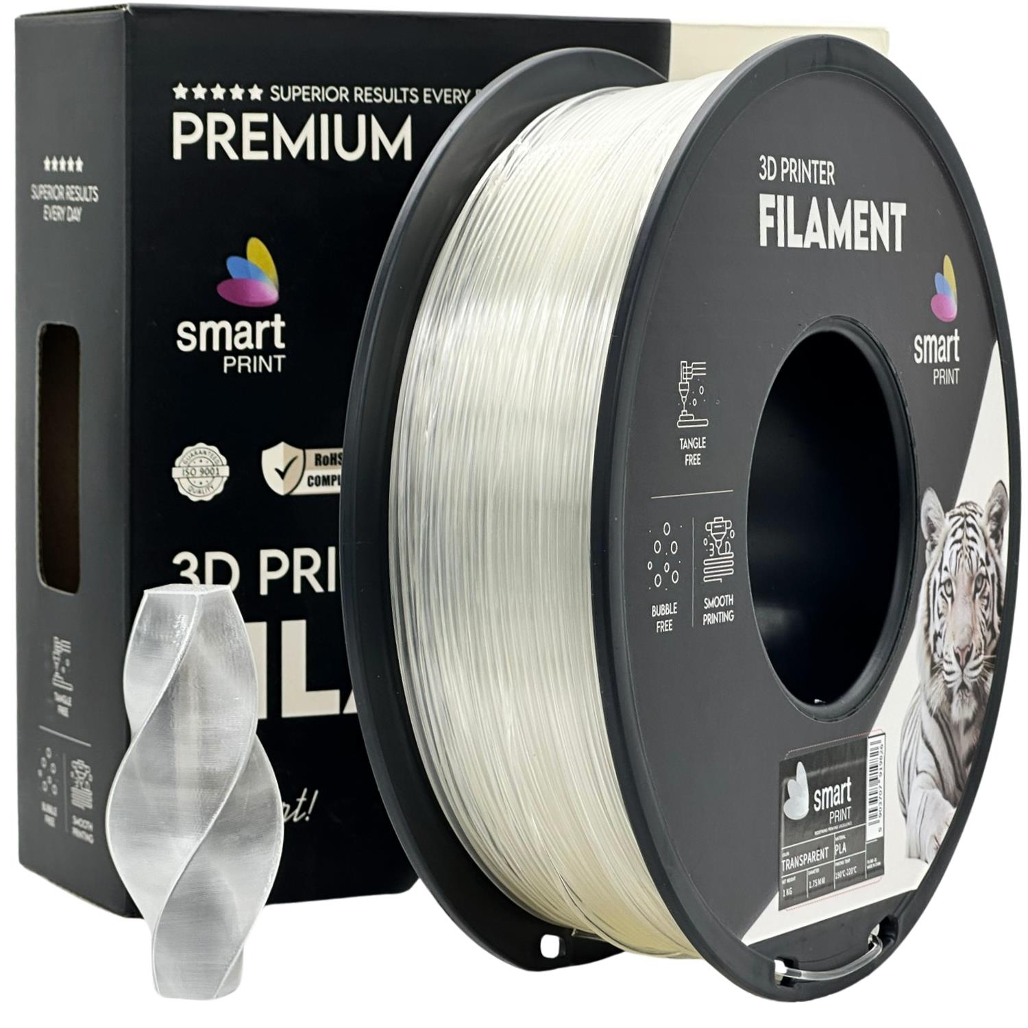 Filament PLA průhledná | Smart Print