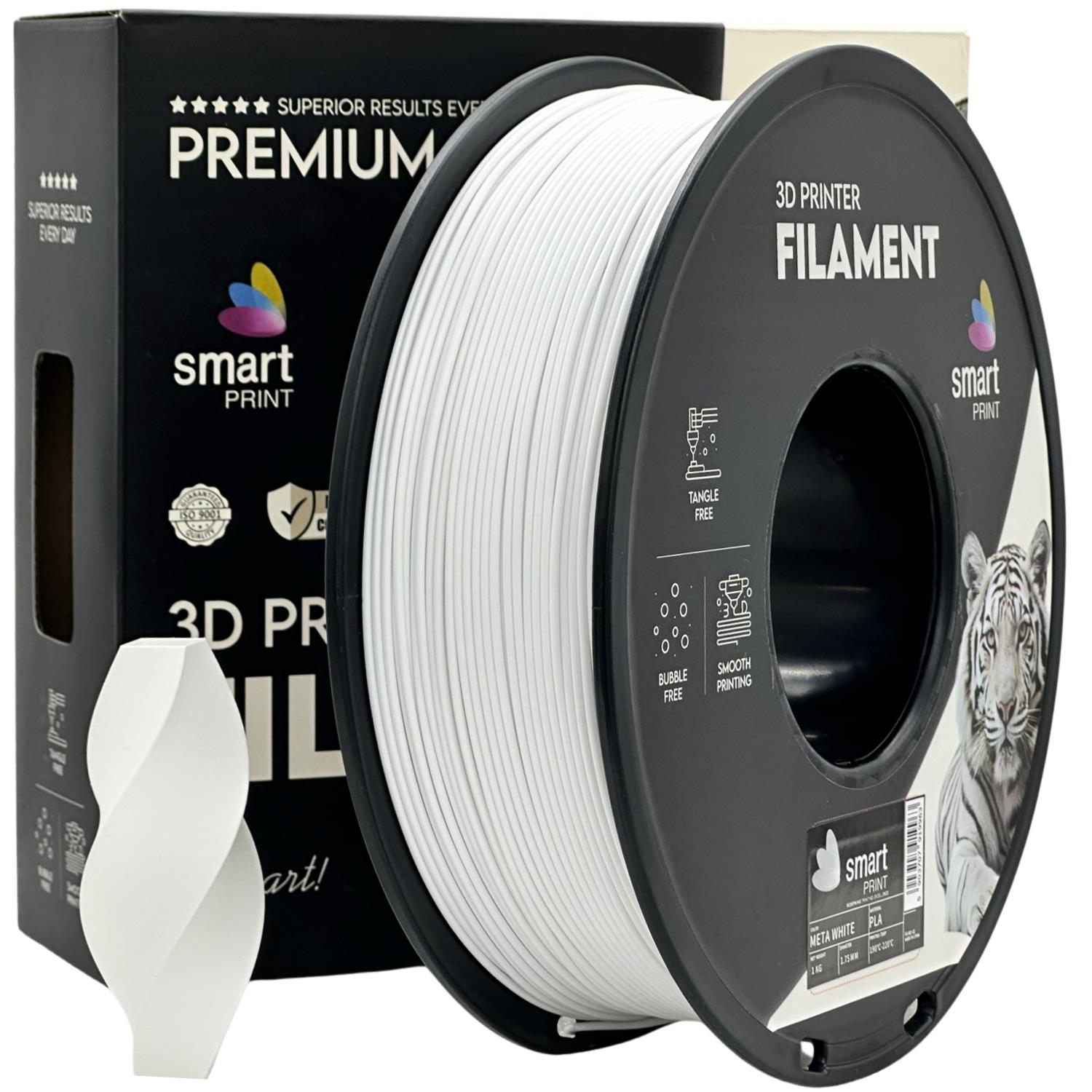 Filament PLA meta bílá | Smart Print