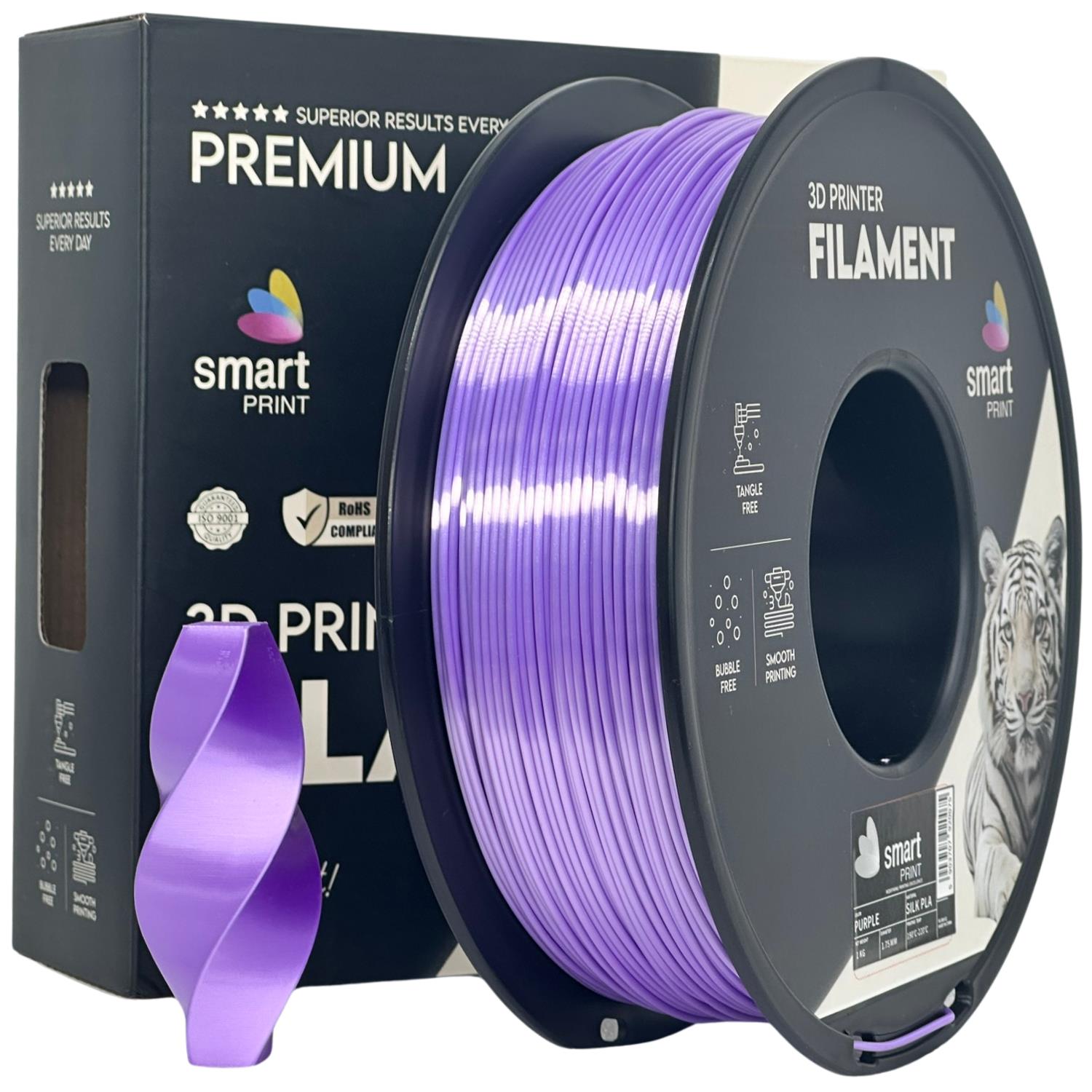 Filament Silk PLA fialová | Smart Print