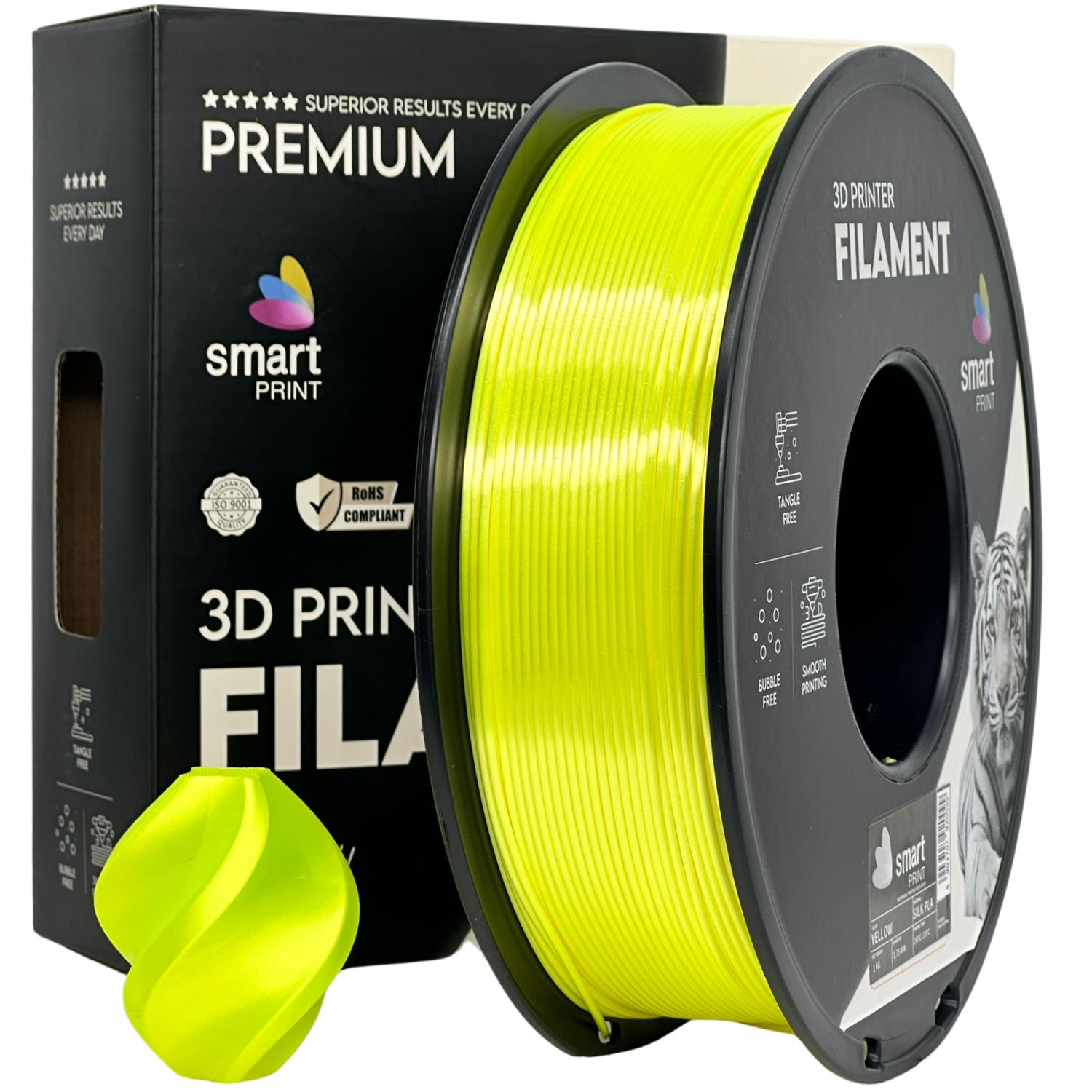Filament Silk PLA gelb | Smart Print