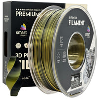 Filament Silk PLA Zweifarbig Schwarz Gold | Smart Print